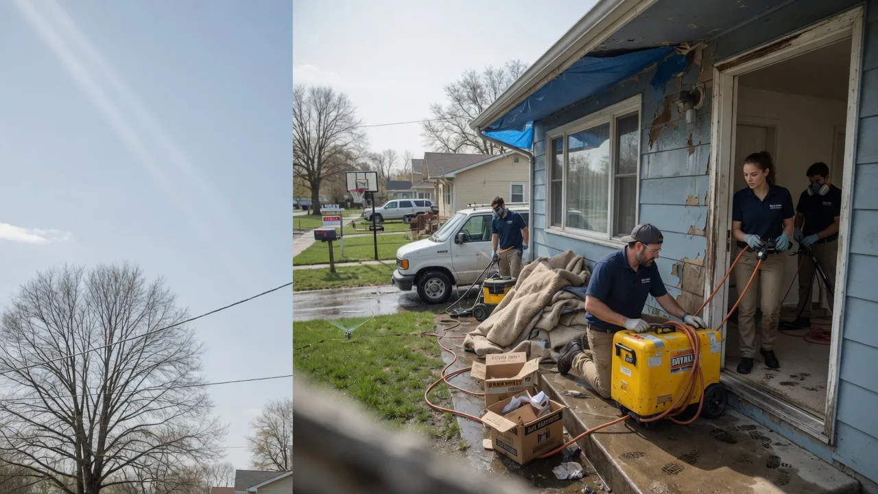 Basement Flood Cleanup in Mount Pleasant, IA near me